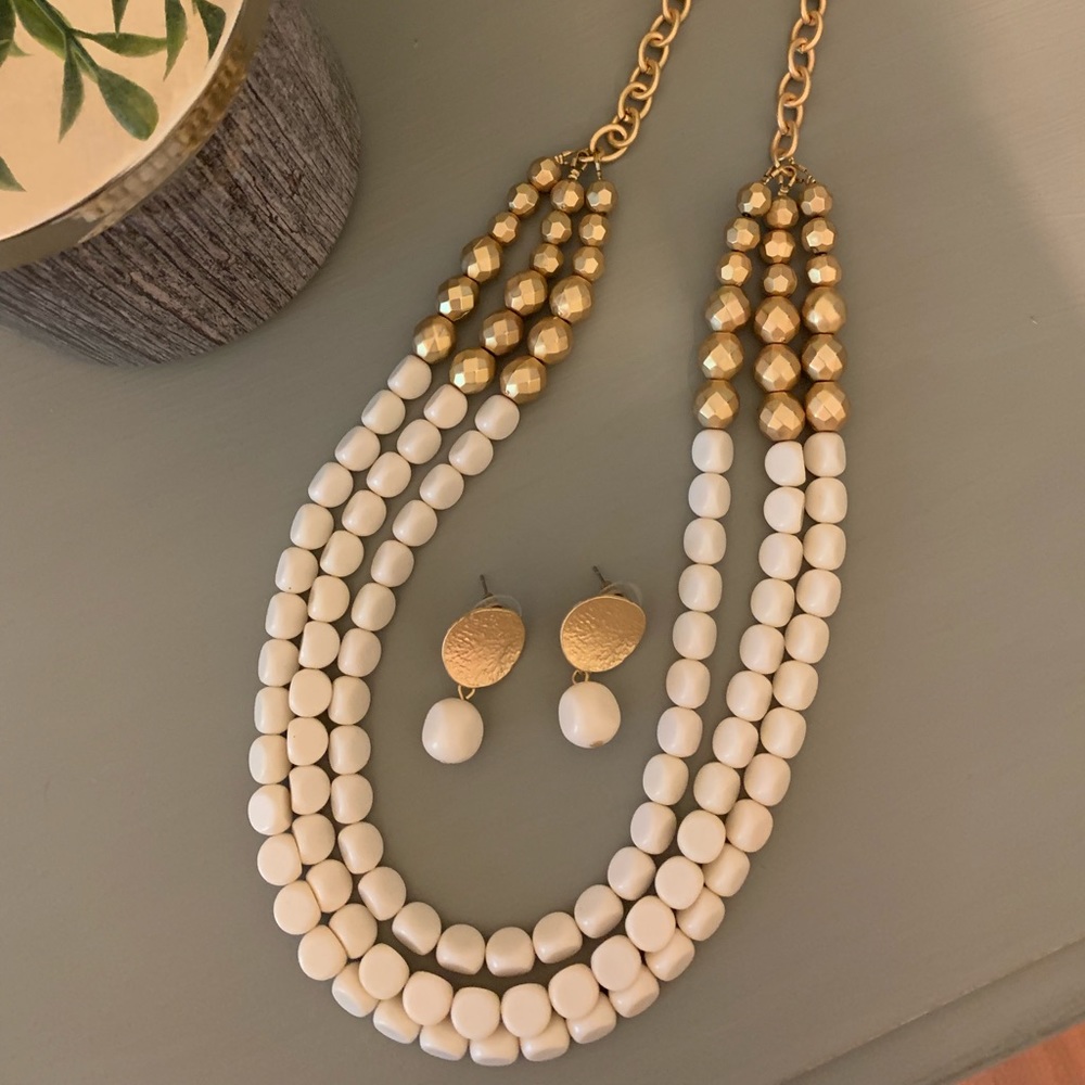 Plunder Necklace & Earrings Set